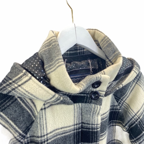 Pink by Victoria’s Secret Plaid Wool Blend Coat M - Picture 2 of 10